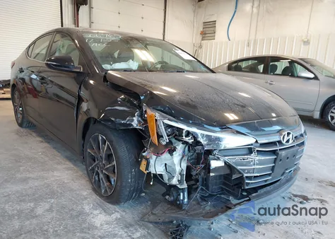 2020 Hyundai Elantra Limited from USA, damaged, VIN 5NPD84LF9LH619656